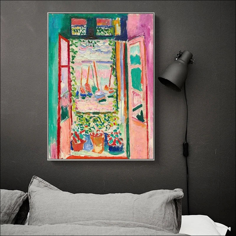 Henri Matisse Vintage Canvas Painting Abstract Landscape Posters and Prints Wall Art Pictures for Living Room Home Decor Cuadros - NICEART