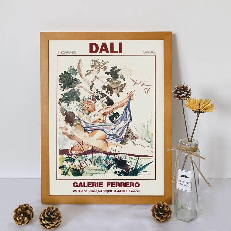 Artist Salvador Dali Canvas Art Prints Abstract Poster Gallery Wall Art Picture Decor Exhibition Painting Home Room Decoration - NICEART