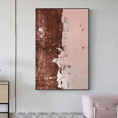 Minimalist Scandinavian Pink Canvas Wall Art Paintings Modern Nordic Abstract Posters Print Pictures for Dining Room Home Decor - NICEART