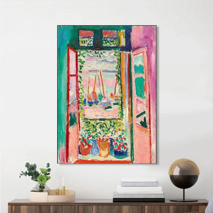 Henri Matisse Canvas Painting Retro Posters and Prints Abstract Landscape Wall Art Vintage Pictures for Living Room Home Decor - NICEART