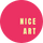 NICEART - Monthly Art Print Subscription Logo