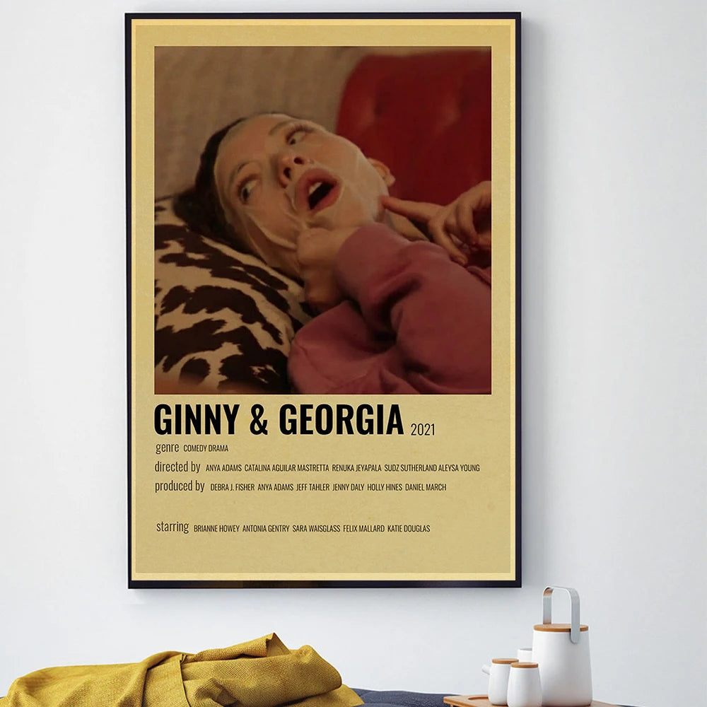 Ginny & Georgia TV Show Poster Wall Chart Prints and Posters Home Living Bed Room Decor Cafe Pictures Frameless Wall Painting - NICEART