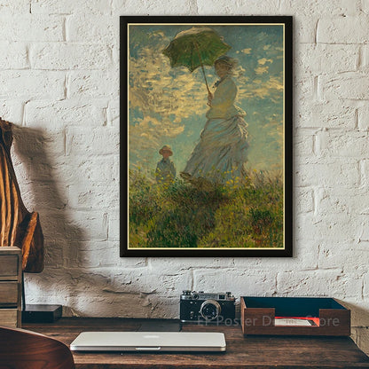Claude Monet Artwork Poster Landscape Oil Painting Posters Prints Vintage Home Dining Room Art Picture Wall Decor Retro Painting - niceart
