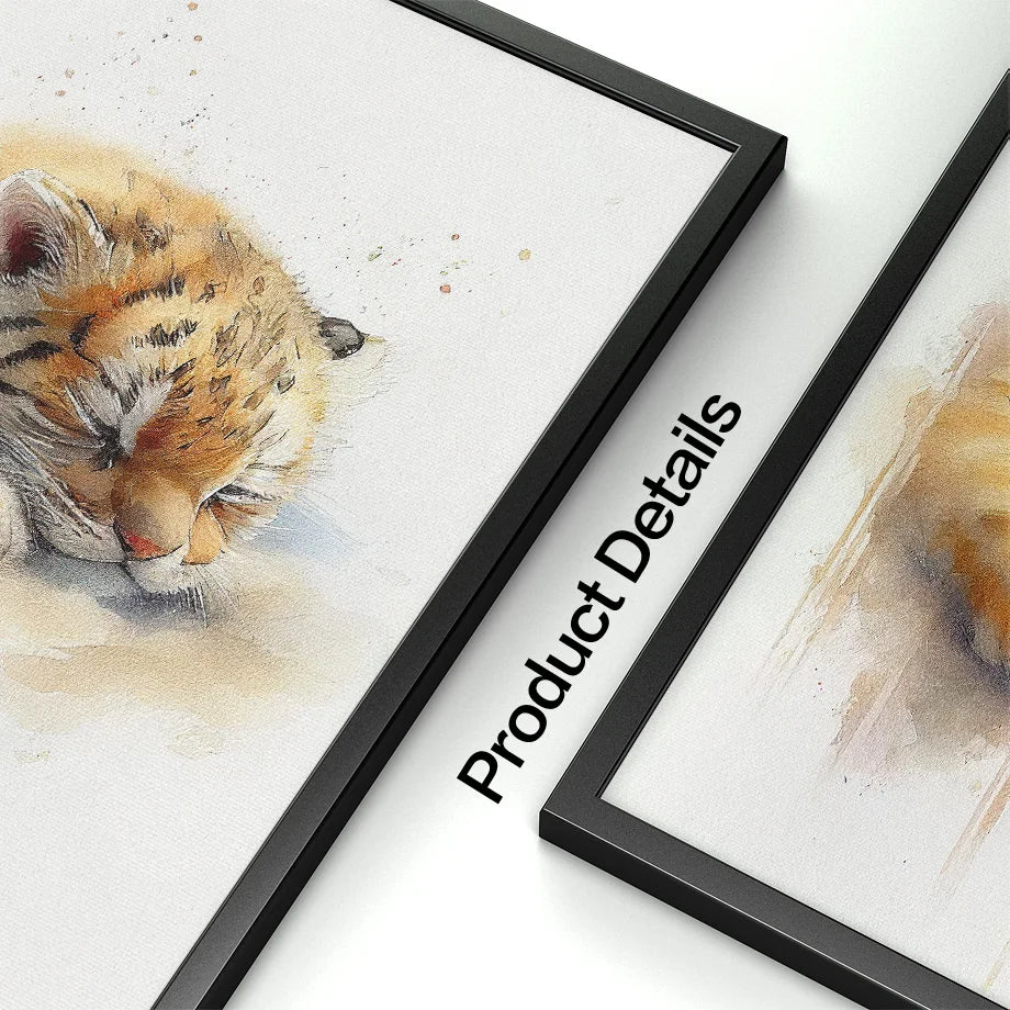 Raccoon Koala Sloth Panda Tiger Nursery Animal Wall Art Canvas Painting Nordic Posters And Prints Pictures Baby Kids Room Decor - NICEART