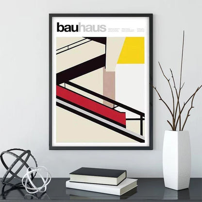 Bauhaus Canvas Art Posters and Print Herbert Bayer Canvas Paintings on The Wall for Living Room Cuadros Home Decor HD Pictures - NICEART