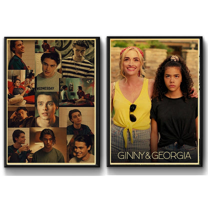 Ginny & Georgia TV Show Poster Wall Chart Prints and Posters Home Living Bed Room Decor Cafe Pictures Frameless Wall Painting - NICEART