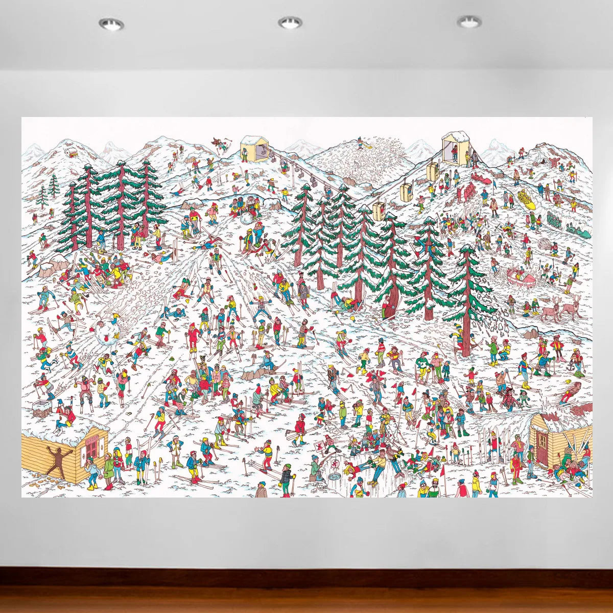 Where's Waldo? Poster Anime Poster Canvas Poster Children's Room Wall Art Painting Bedroom Wall Decor Living Room Wall Stickers - NICEART