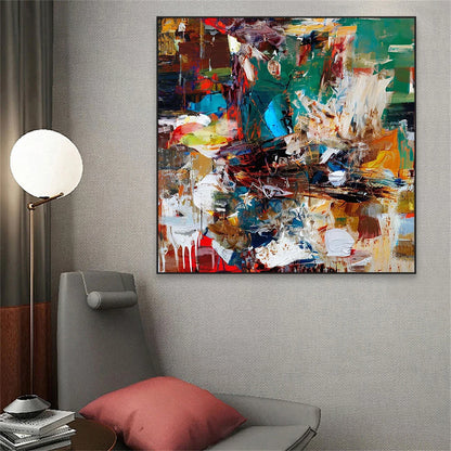 Abstract Black and Beige Art Poster Abstract Expression Oil Painting Prints Canvas Painting Home Modern Living Room Decoration - NICEART