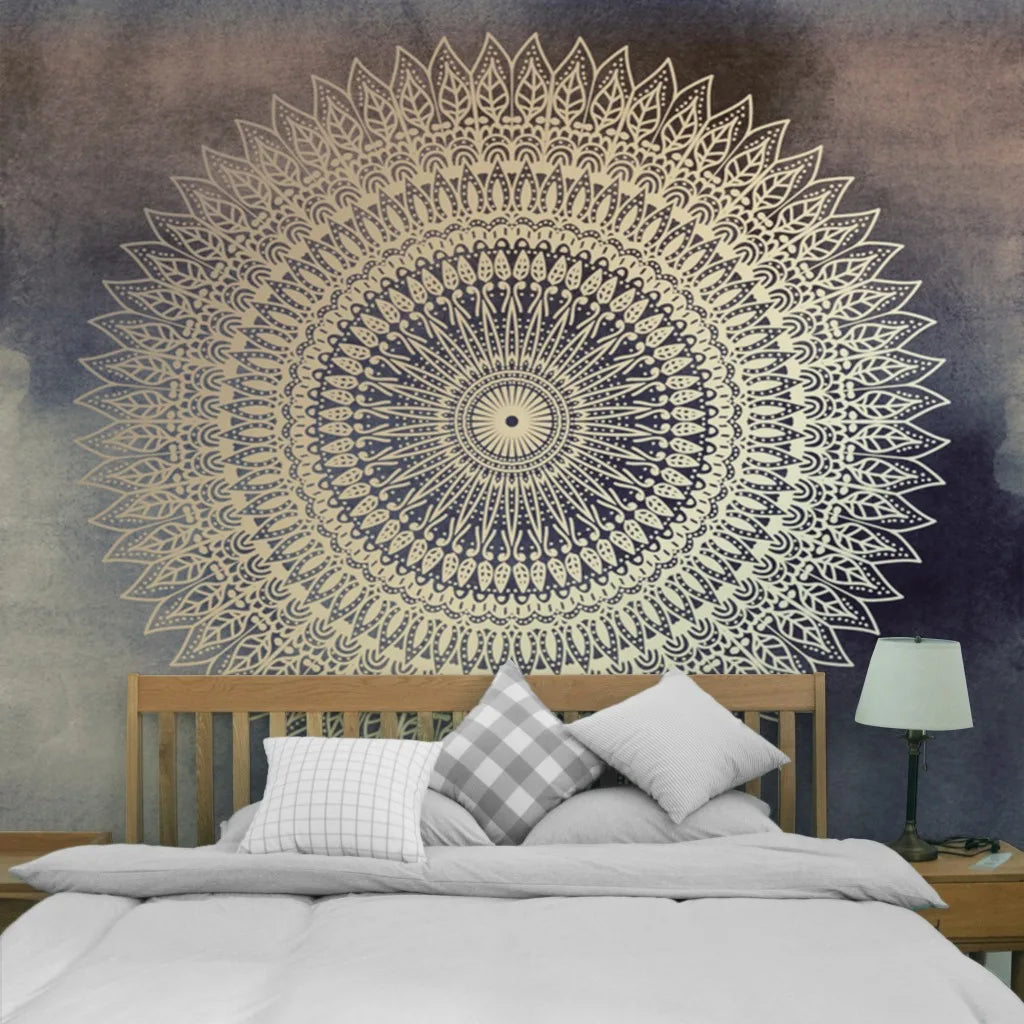 Mandala Tapestry Indian Wall Hanging Decor Blanket Yoga Mat Shawl Carpet Home Cushion Throw - NICEART