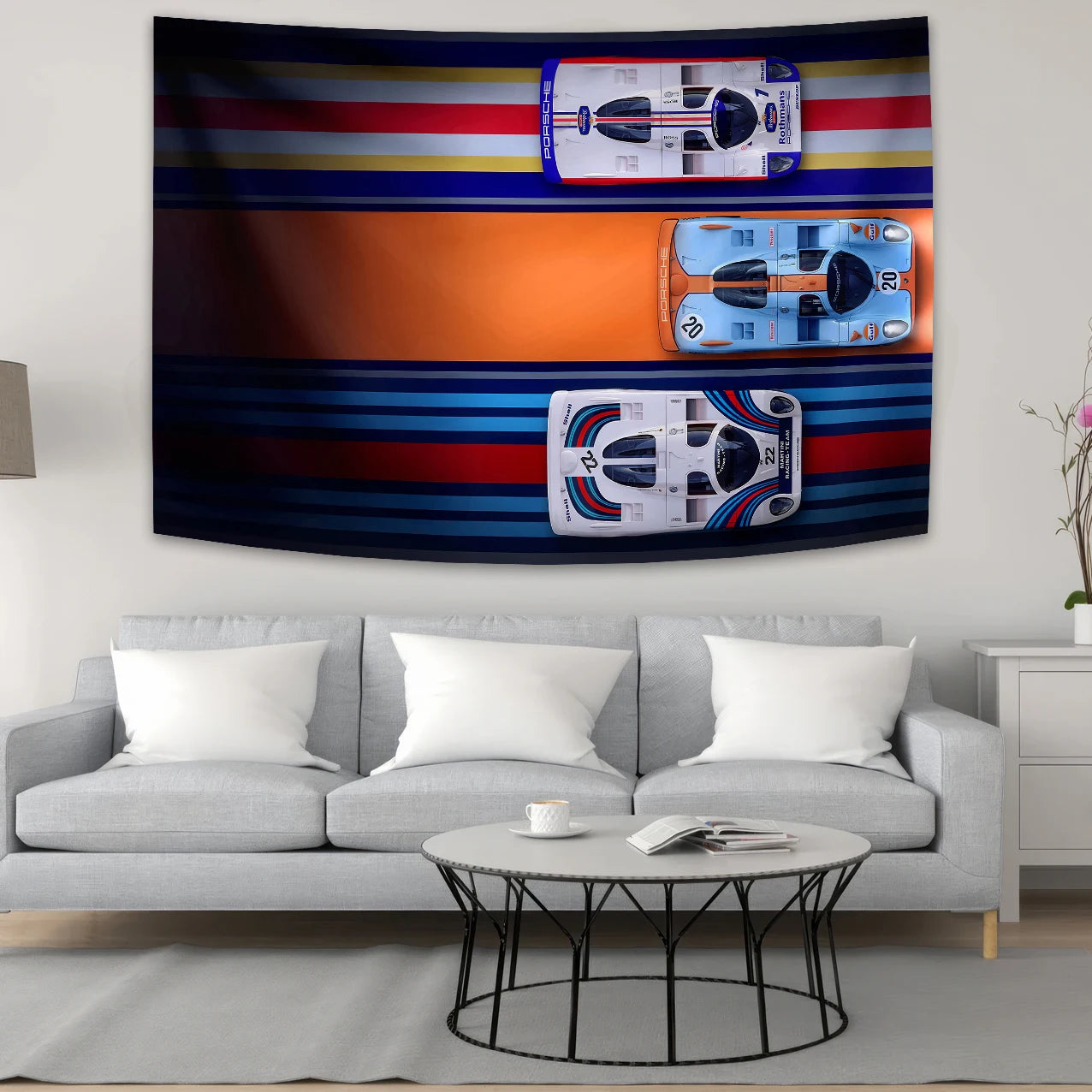 90x150cm Martini Super Racing Car Banner Tapestry Polyester Printed Banners Decoration