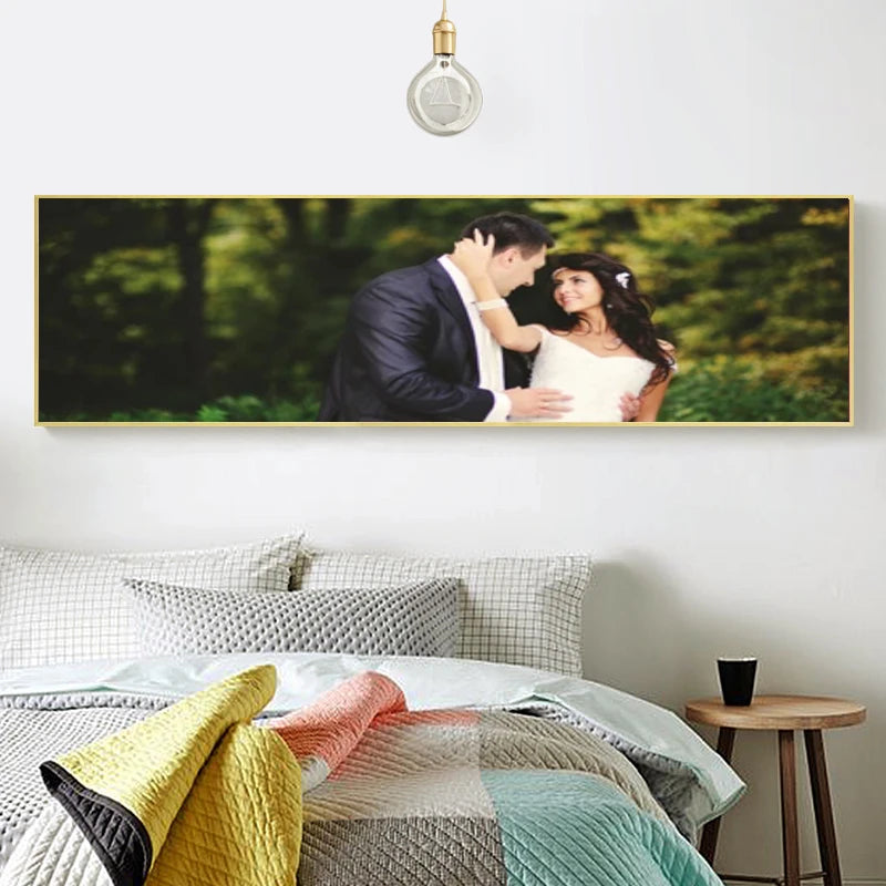 XY Custom Painting Canvas HD Print Customized Your Picture Personalized Wall Art Poster Photos for Living Room Home Decor - NICEART