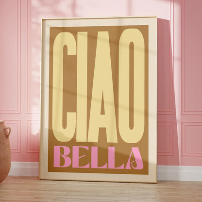 Hello Beautiful Inspired Ciao Bella Music Lyrics Gig Indie Rock Gift Concert Wall Art Canvas Painting Posters For Home Decor - NICEART
