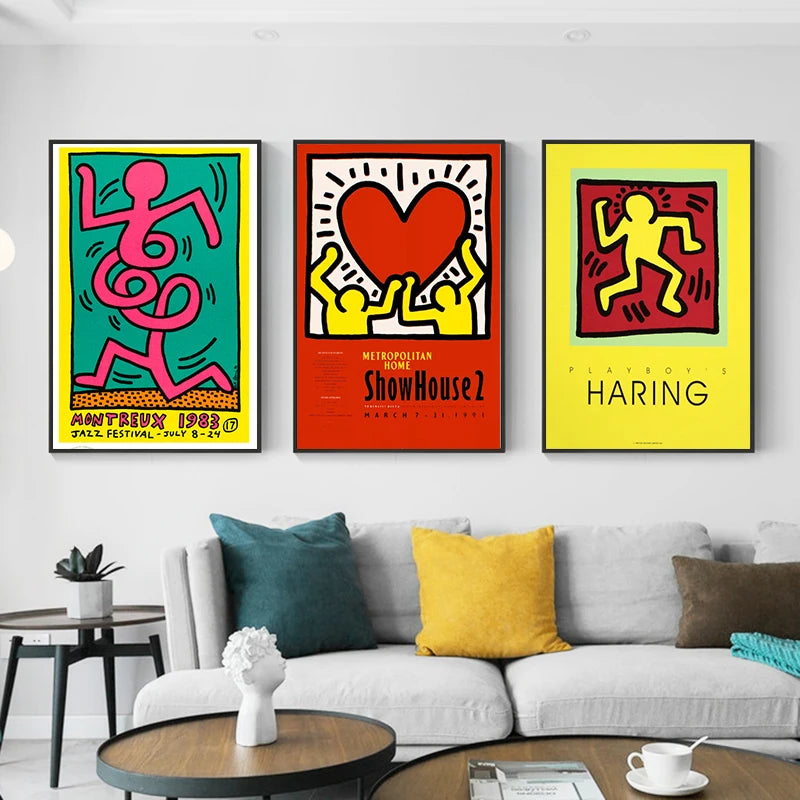 Abstract Street Graffiti Art Canvas Painting Pop Art Posters and Prints Wall Art Pictures for Living Room Home Decoration Murals - NICEART