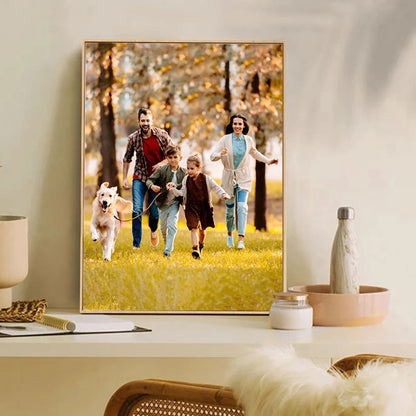 Personalized Waterproof Painting Custom Family Photos Printing Wall Art Canvas Paintings Poster Gifts For Home Decor Pictures - NICEART